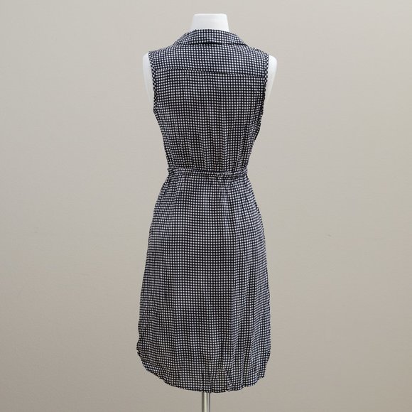 Anthropologie TYLHO Rayon Dress in Gingham Checkered Print XS - Picture 8 of 15